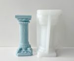 Molde Silicona Velas Y Jabón Columna Romana Modelo 03 - Imagen 2