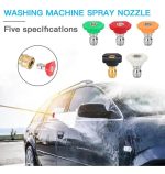 Boquilla Hidrolavadora 5un 0 15 25 40 Grados Y 65° Detergent - Imagen 5