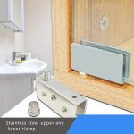 Bisagra Puerta Vidrio 8 A 12m Pivote 2un 20 Kilos Alt.trafic - Imagen 3