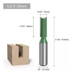 Fresa Madera Recta Toma 1/2 X 10mm - Imagen 2