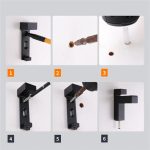 Soporte De Estante De Vidrio Pared 2un 64 Profu. Madera - Imagen 5