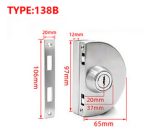 Cerradura Puerta Vidrio De 8 A 12mm De Vidrio A Muro O Piso - Imagen 4