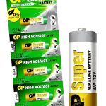 Pila Gp Batteries Gp Super 27a Cilíndrica Control Remoto