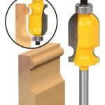 Fresa Madera Moldura Doble Zócalo Marcos Vástago 1/4 X 35mm