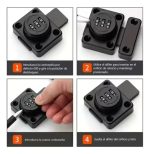 Cerradura Para Puerta Sobrepuesta Con Clave - Imagen 5