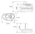 Candado De Seguridad Para Gatillo Armas Con Clave Lockforall - Imagen 3