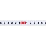 Cinta Métrica Adhesiva Metálica Izq Cero Der Largo 2 Mt