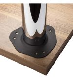 Patas Mueble Mesa Escritorio 1un 72cm Cromada.. - Imagen 4