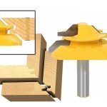 Fresa Madera Ensamble Cajón Machimbrado Vástago 1/2 45° 1