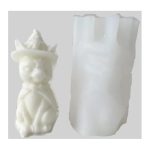 Molde Silicona Velas Y Jabón Gato Hechicero - Imagen 3