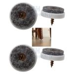 Patas Patín Mueble Sillón Silas Cama Sofá 100un Anti-rayas.. - Imagen 3