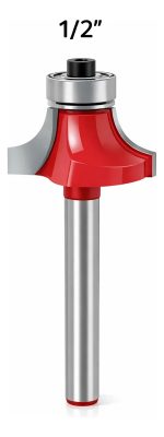 Fresa Madera Cuarto Rodón Vástago 1/4 X R12.7 - Imagen 3