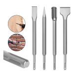 Cincel Broca Rotomartillo 4 Pcs Sds