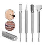 Cincel Broca Rotomartillo 4 Pcs Sds