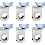 Soporte Repisa Mueble Ventosa Vidrio Sobrepuesto 10psc