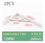 Soporte Escuadra Repisa Colgador 20cm 2p 1par Inox - Imagen 3