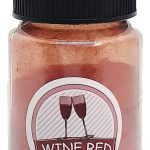 Pigmento Polvo Rojo Vino Para Resina 20ml Efecto Marmol