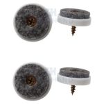 Patas Patín Mueble Sillón Silas Cama Sofá 20un Anti-rayas - Imagen 2