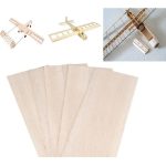 Madera De Balsa 600 X 100 X 2.5mm 3un