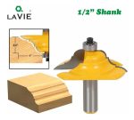 Fresa Madera Moldura Zócalo Base Marcos Vástago  1/2  Barroca - Imagen 2