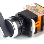 Interruptor 2 Posiciones Selector 22mm 1 Nc + 1 No 10a