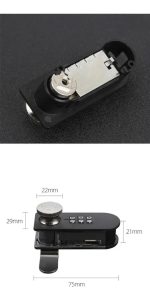 Cerradura Mueble Lockers Casilleros Con Clave - Imagen 3