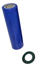 Celdas Li-ion 18650 ( 1un ) 3.7v A 4.2v Max 1ah Sin Placas - Imagen 2