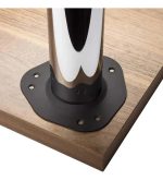 Patas Mueble Mesa Escritorio 4un 72cm Cromadas - Imagen 4