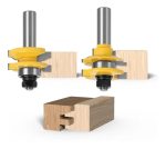 Fresa Madera Ventana Vástago De 1/2 Tupi 2pcs Puerta - Imagen 3