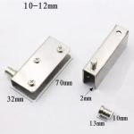 Bisagra Puerta Vidrio 8 A 12m Pivote 4un 20 Kilos Alt.trafic - Imagen 2