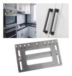 Guía Plantilla Perforación Para Tiradores En Acero Inox - Imagen 3