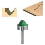 Fresa Madera Moldura Tablero Toma 1/4 X 28 Mm