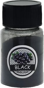 Pigmento En Polvo Negro Para Resina 20ml Efecto Marmol