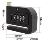 Candado Freno Disco Para Moto Bici Con Clave Antirrobo - Imagen 3