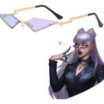 Lentes Cosplay Lol Kda The Badest Evelynn