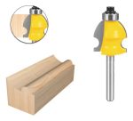 Fresa Madera Moldura Zócalo Marcos Vástago 1/4 X 23.8mm