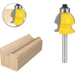 Fresa Madera Moldura Zócalo Marcos Vástago 1/4 X 23.8mm