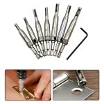 Broca Autocentrante Centro Bisagras Rieles 7pcs+alen