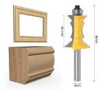 Fresa Madera Moldura Marco Vástago 8mm - Imagen 2