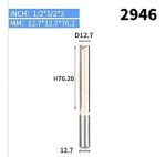 Fresa Madera Recta 1/2x1/2x3 Carburo De Tungsteno - Imagen 3