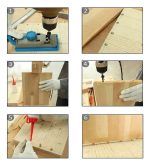 Marcador Guía Tarugos Madera 4pcs 6, 8, 10 Y 12mm - Imagen 3