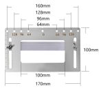Localizador Perforación Tirador Para Puerta Profesional - Imagen 3