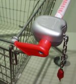 Candado Tipo Moneda Para Carro De Supermercado O Condominio - Imagen 3