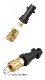 Conector Para Karcher Con Acople Rápido Para Maguera U Otros - Imagen 3