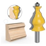 Fresa Madera Moldura Zócalo Marcos Vástago  1/2