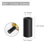 Fresa Reductor Adaptador Vastago Router Tupi 1pcs 12.7x6.35m - Imagen 2
