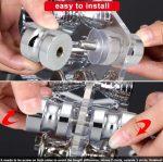 Asa Pomo Tirador Para Puerta Ducha Vidrio Acero Inox 1pcs - Imagen 5