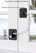 Cerradura Autoadhesiva Congelador Muebles Electrodomesticos - Imagen 8