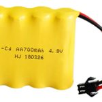 Batería Aa De Níquel Cadmio De 4,8 V Y 700mah Para Coche