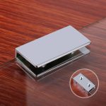 Soporte Metálico Para Vidrio, Acrílico Grosor 8-10mm 4un - Imagen 2